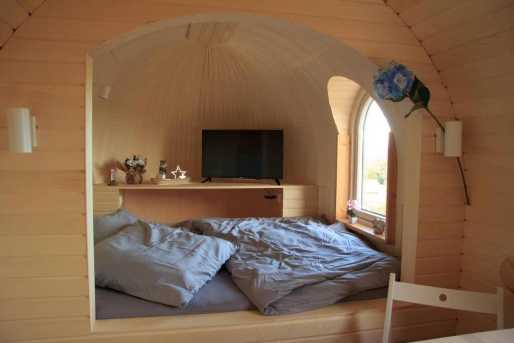 Schmidis Igluhuts Im Pfaffenwinkel - Tiny House 2 Apartman Apfeldorf Kültér fotó